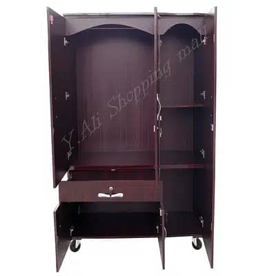 X-Large D4 6x4 Feet 23 inch Depth Wooden cupboard wardrobe cabinet 1