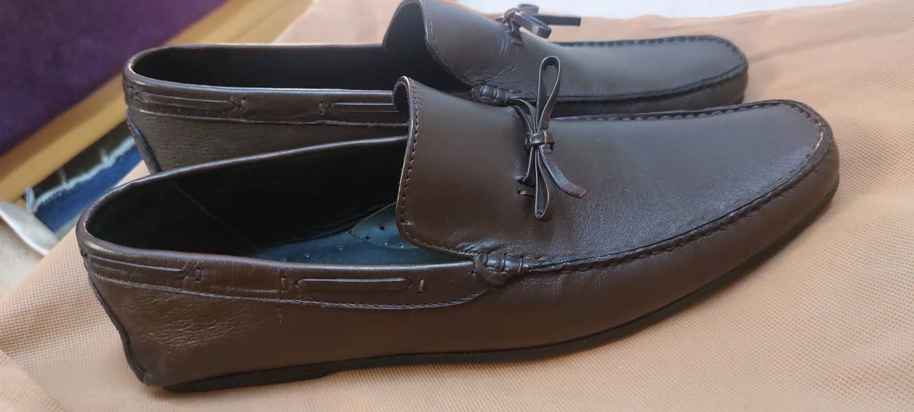 Studio Empoli Elegant Leather Loafer With Decorative Laces - Brown 17