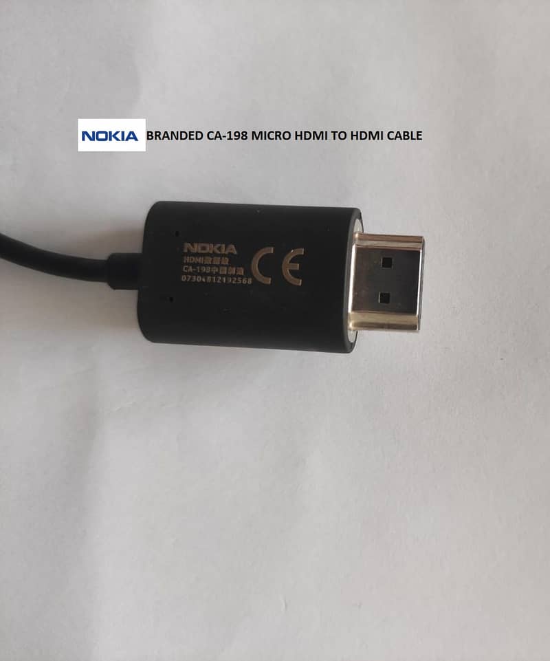 Micro HDMI to HDMI & HDMI to Micro HDMI 2 meter 3