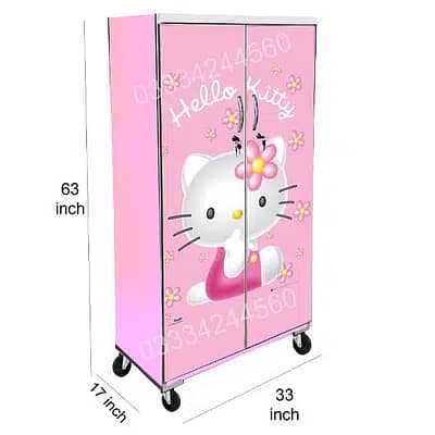 Sticker 5x3 feet cartoon theme cupboard in different design and color 6