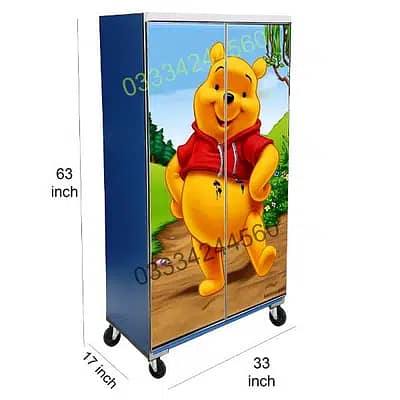 Sticker 5x3 feet cartoon theme cupboard in different design and color 11