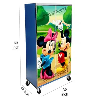 Sticker 5x3 feet cartoon theme cupboard in different design and color 17