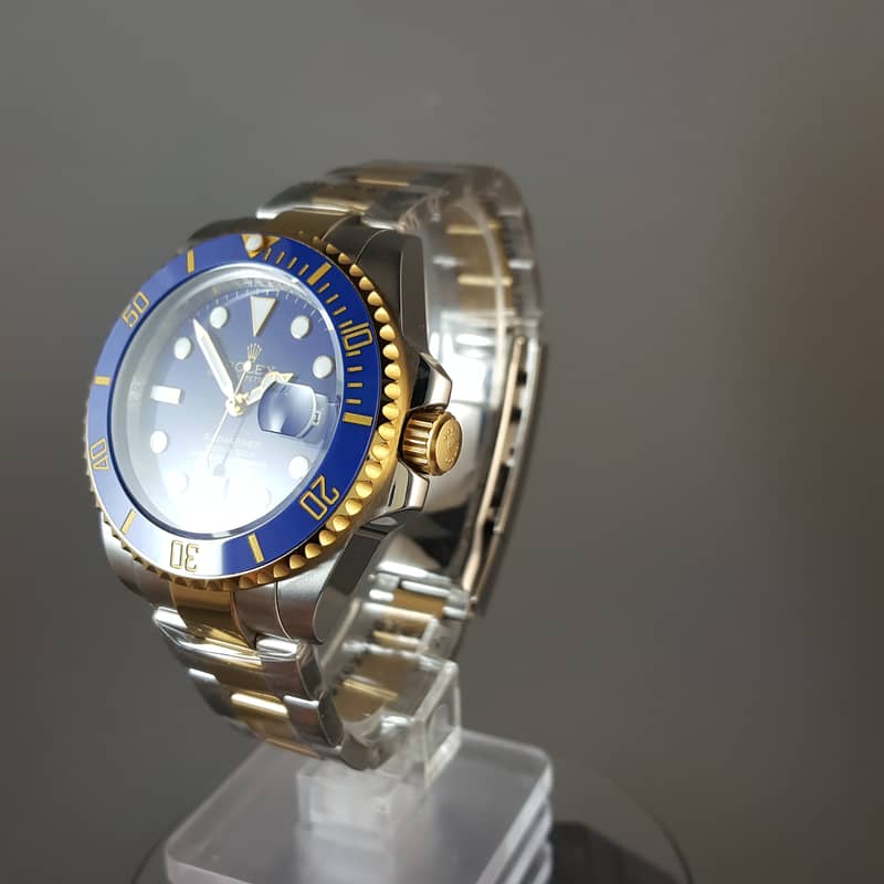 ROLEX SUBMARINER TO TON BLUE DIAL WATCH FOR MEN 8