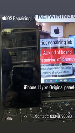 iphone 11 xr orignal panel true tone face id lcd copy display gx