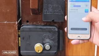 Electric Door Lock main Gate Access Control system
