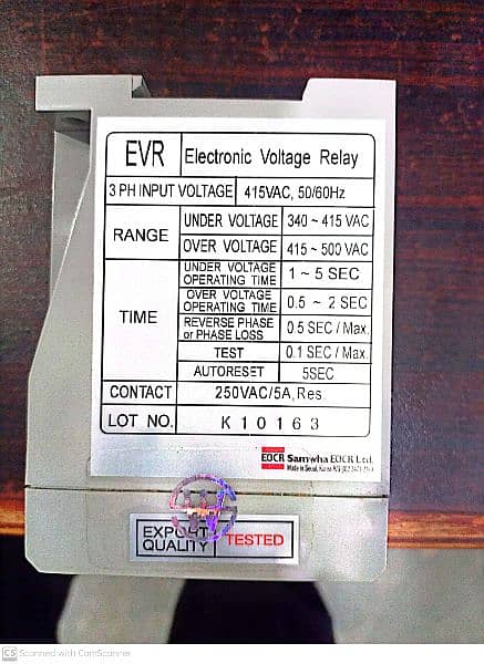 Time Delay Relay / Phase Failure Relay 0