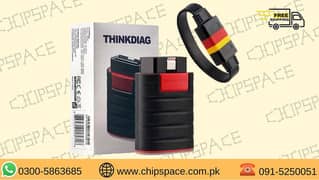 Thinkdiag Full System OBD2 Diagnostic Scanner + Extension Cable with 2