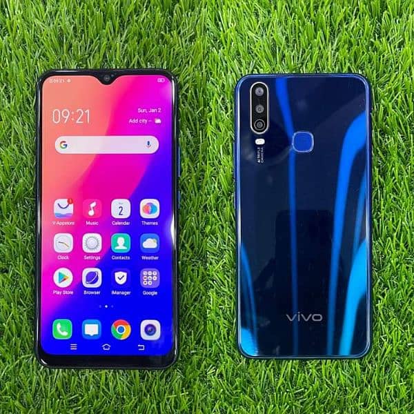 Vivo Y15 With Box + Accessories || 4Gb + 64Gb 0