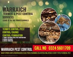 Pest Control Service Disinfection Services Termite Control Services