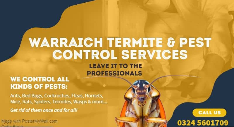 Pest Control Service Disinfection Services Termite Control Services 3