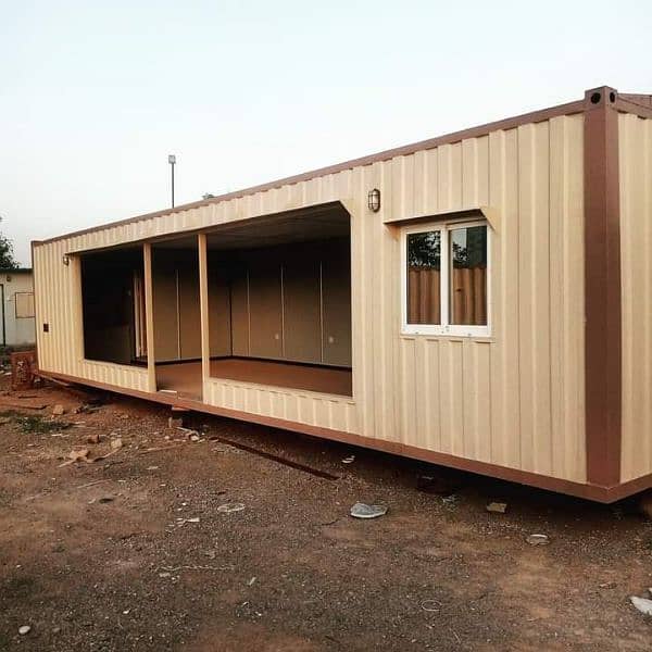 office containers, porta cabins, security guard cabins. 5