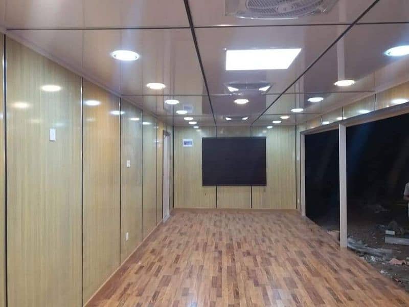 office containers, porta cabins, security guard cabins. 7