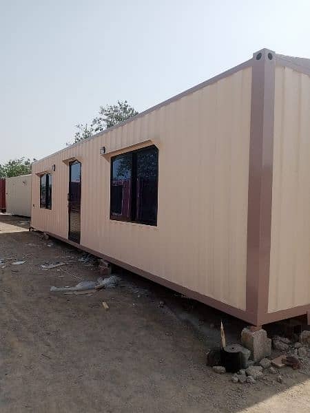 office containers, porta cabins, security guard cabins. 9