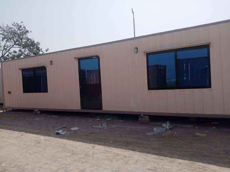 office containers, porta cabins, security guard cabins. 10