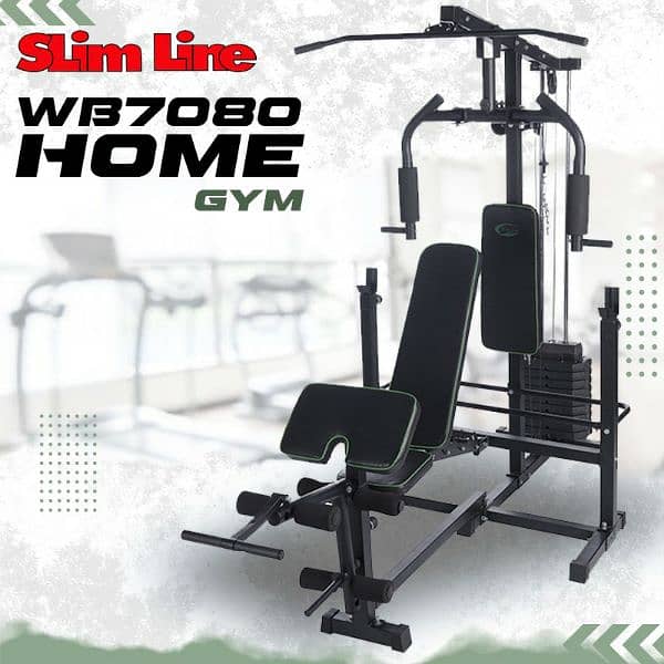 Slimline Multi Home Gym Fitness Exercise Machine & Gym Equipment 1