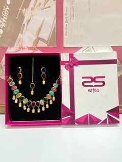 STYLO STONE JEWELLERY SET