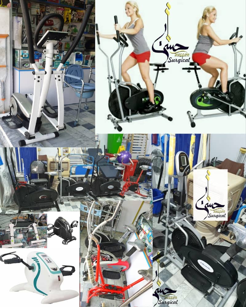 Exercise Cycles, Orbits, Ellipticals, Exercise Padel Hassan Surgical 7