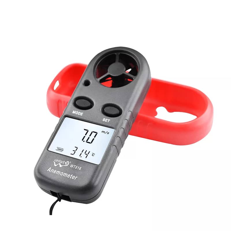 WINTACT WT816 Lightweight, easy to operate digital anemometer 0~30m/s 5