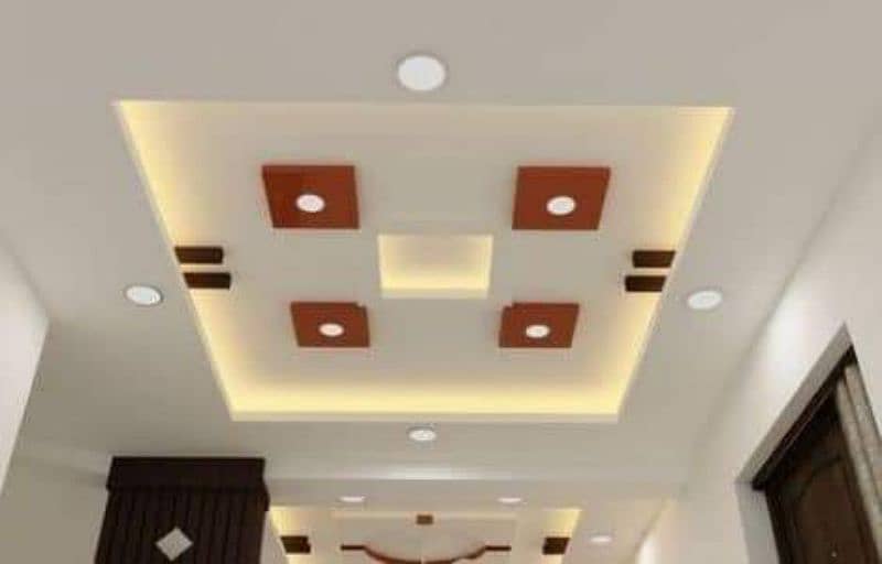 Ceiling. Gypsum ceiling,PVC ceiling,POP ceiling,False ceiling,Panel 2
