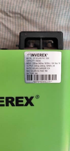 Inverex 1500 Watt solar invertor 2