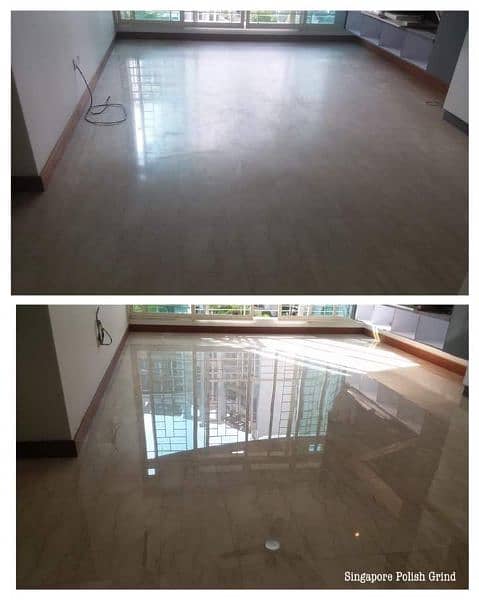 Floor Polish Marble/Chips/tiles/Concrete/Epoxy 6
