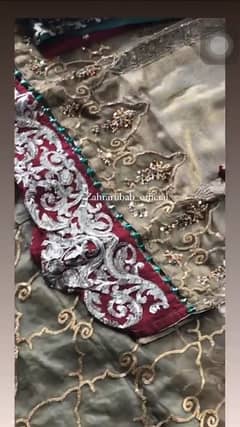 3 peice zara rubab original fancy dress