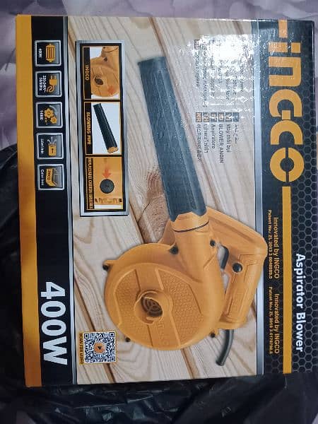 New INGCO 400 W Blower with all accessories 1