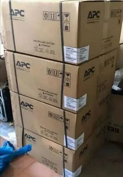 APC UPS 750VA,1000VA,1500VA,2000VA,3KVA,5KVA Box Pack & Imported Used