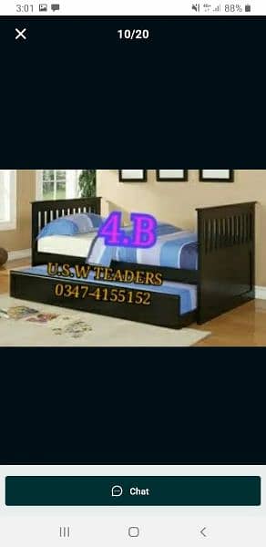 triple bed single,sofa, masterbed Bunk beds bunker 15