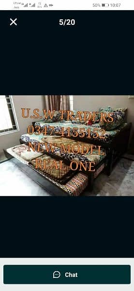 triple bed single,sofa, masterbed Bunk beds bunker 16