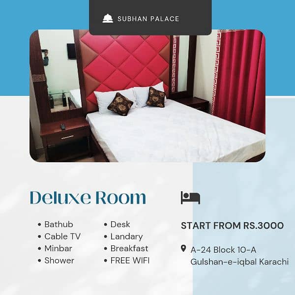 subhan palace Guest house in karachi 1