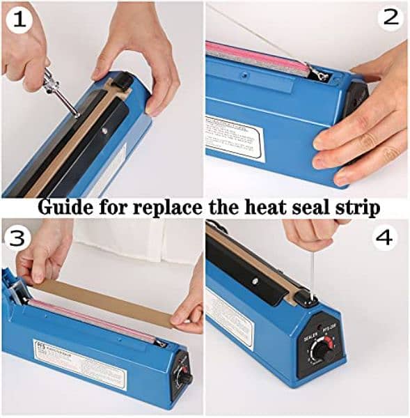 Impulse Heat Sealer 12  inch Impulse Bag Seale  Machine( Brand New) 2