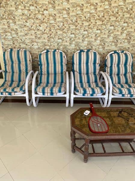 Outdoor chairs / Garden chairs / UPVC chair /plastic furniture/ Lawn 2