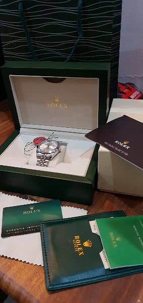 ROLEX DATEJUST AUTOMATIC SAPPHIRE CRYSTAL 41MM 5