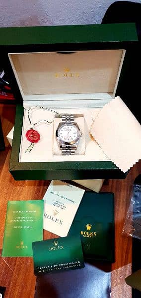 ROLEX DATEJUST AUTOMATIC SAPPHIRE CRYSTAL 41MM 8