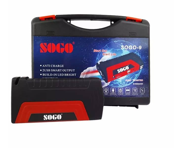 SOGO CAR JUMP STARTER & POWER BANK 0