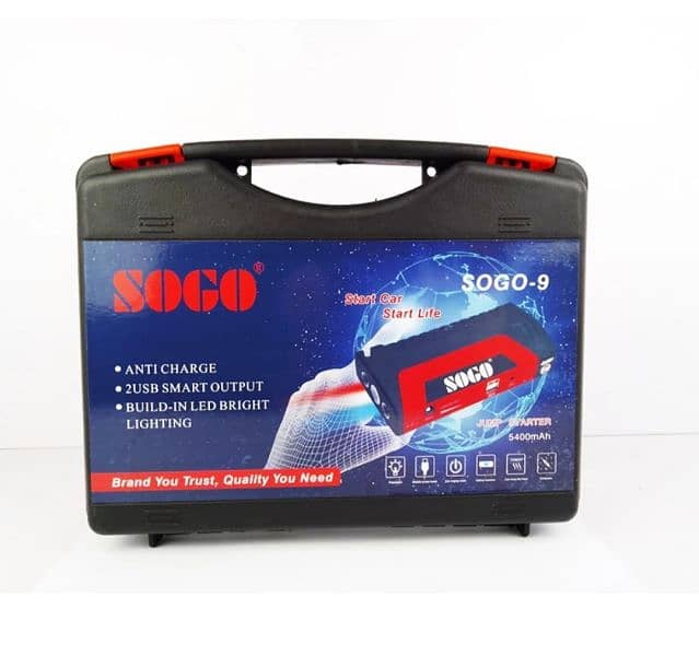 SOGO CAR JUMP STARTER & POWER BANK 3