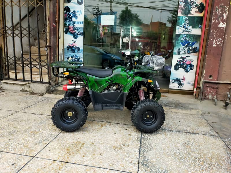 New Model Luxury 125cc Atv Quad With Reverse Gear Delivery In All Pak 1