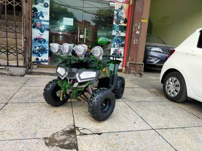 New Model Luxury 125cc Atv Quad With Reverse Gear Delivery In All Pak 6