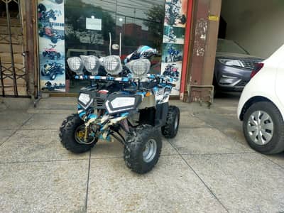 New Model Luxury 125cc Atv Quad With Reverse Gear Delivery In All Pak 8