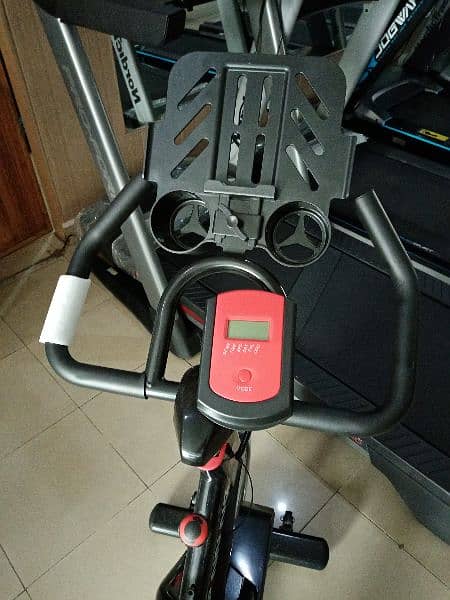 slimline spinning bike cycle gym and fitness machine 4