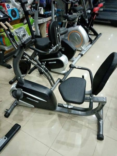 American fitness recumbent bike gym and fitness machine 3