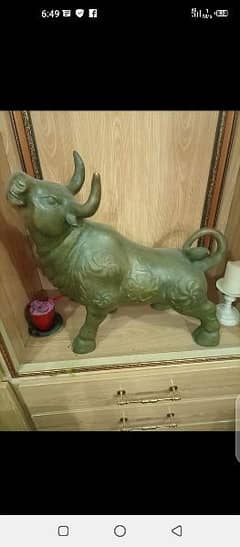 Vintage Chinese imported bull 0