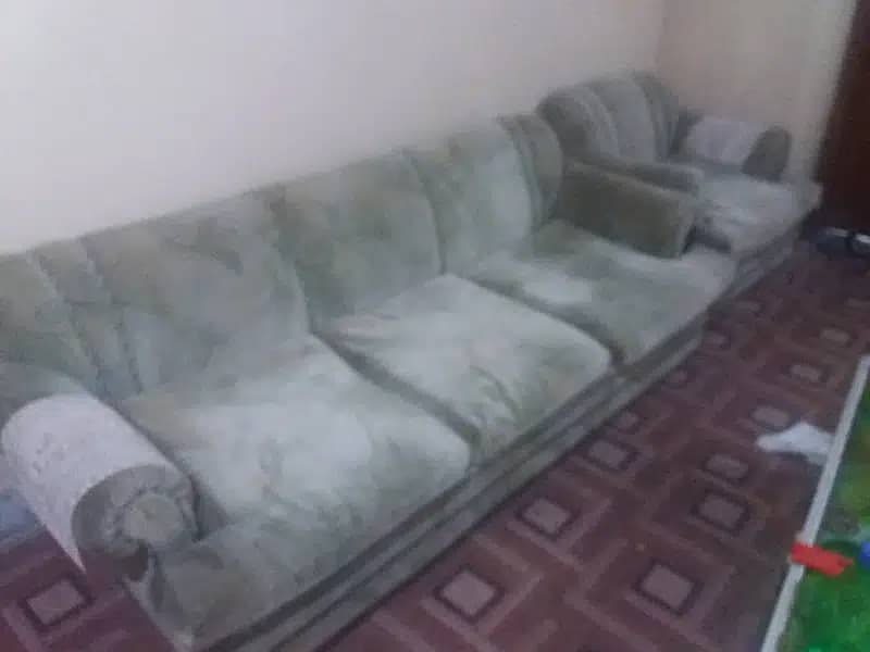 8seater 4pc heavy wood strong sofa set 1