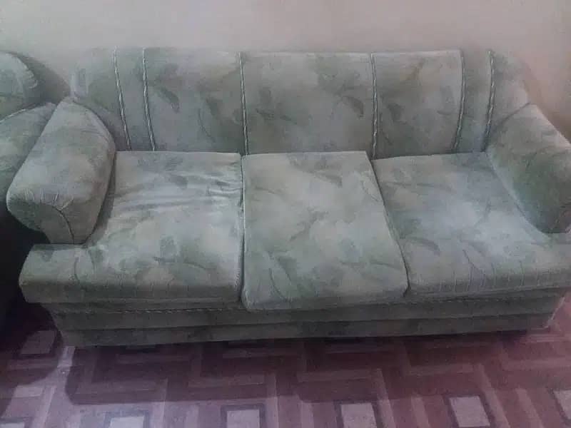 8seater 4pc heavy wood strong sofa set 5