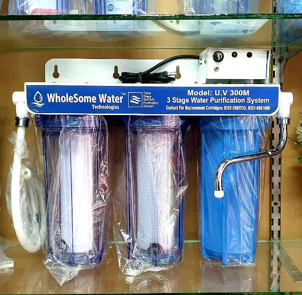 Wholesome Water Filter With UV Bacteria Killing Lamp imported Filters 0