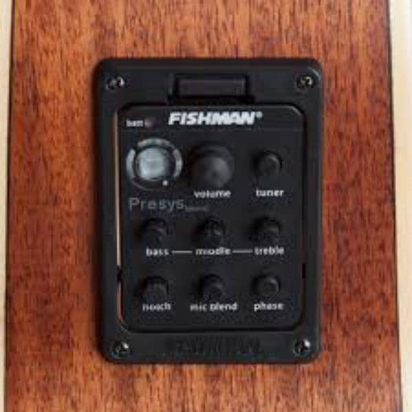 New Fishman presys 6band equilizer pickup for your acoustic guitar 2