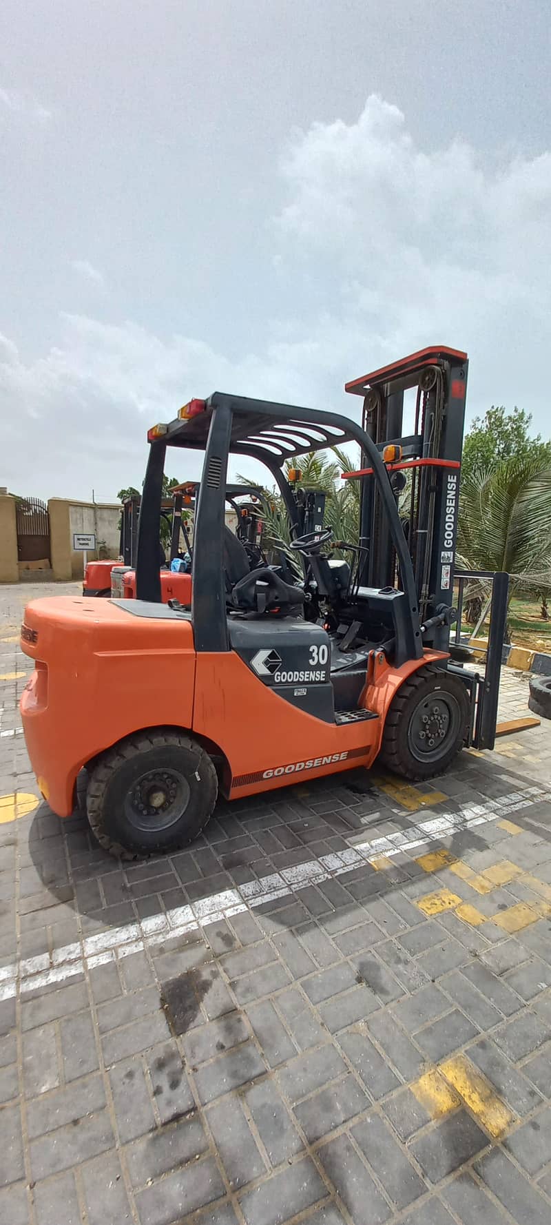 3 Ton Deisel forklift with 20ft mast height for sale in Karachi 2