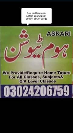 ASKARI Home tutors academy
