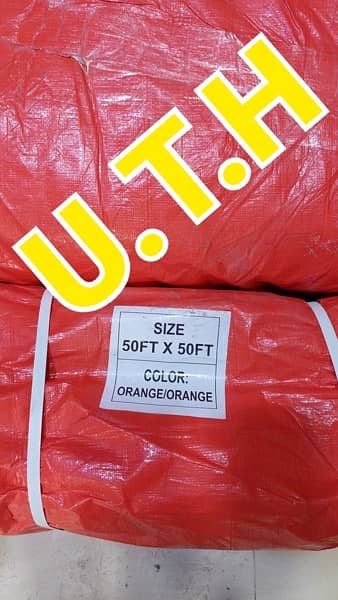 Orange Water Proof Plastic Tarpal,Tarpal,Green Net,Plastic Tarpal,Tent 13